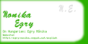 monika egry business card