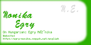 monika egry business card